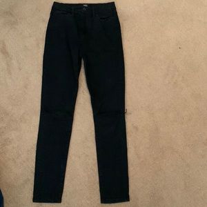 BDG Ripped Black Jeans Size 27.